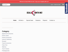Tablet Screenshot of dealswithme.net